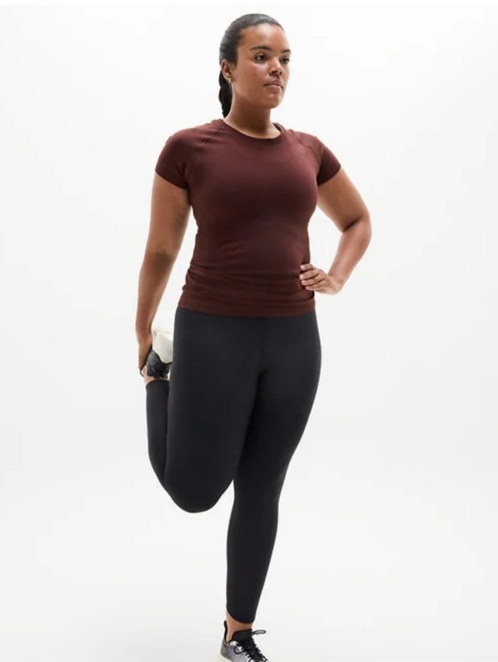 Athleta Momentum Seamless Tee 1x NWT